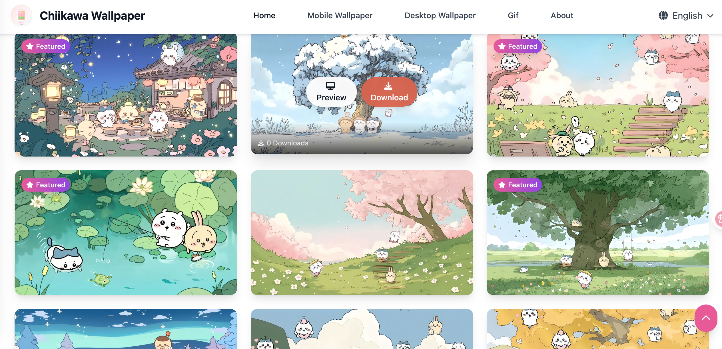 Chiikawa Wallpaper gallery image