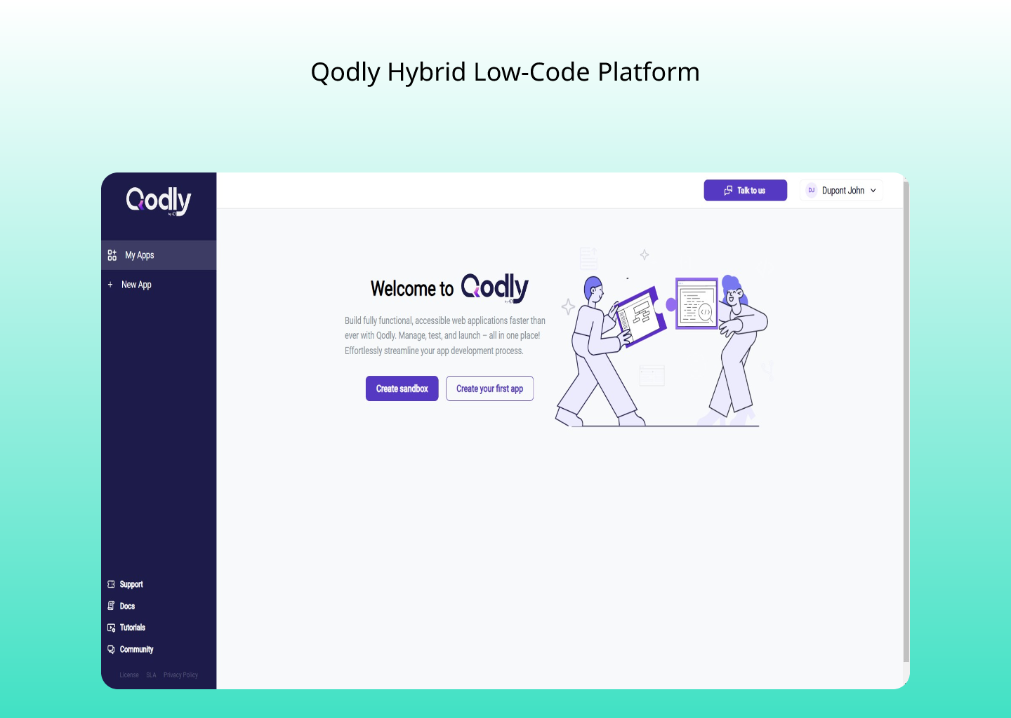 qodly - ハイブリッドローコードプラットフォームメディア10