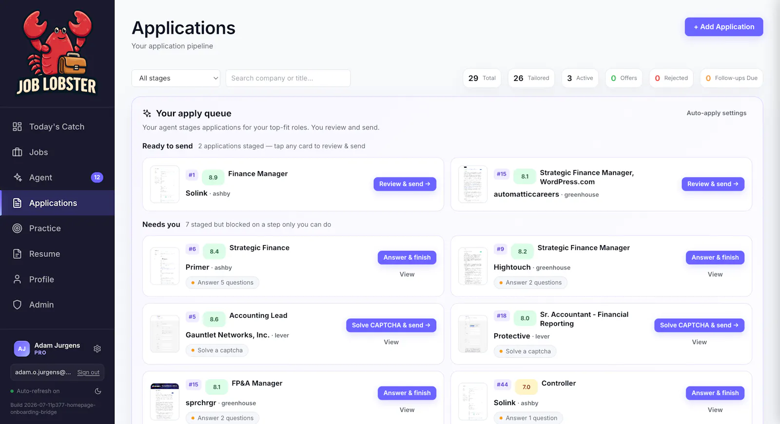 Job Lobster screenshot 2