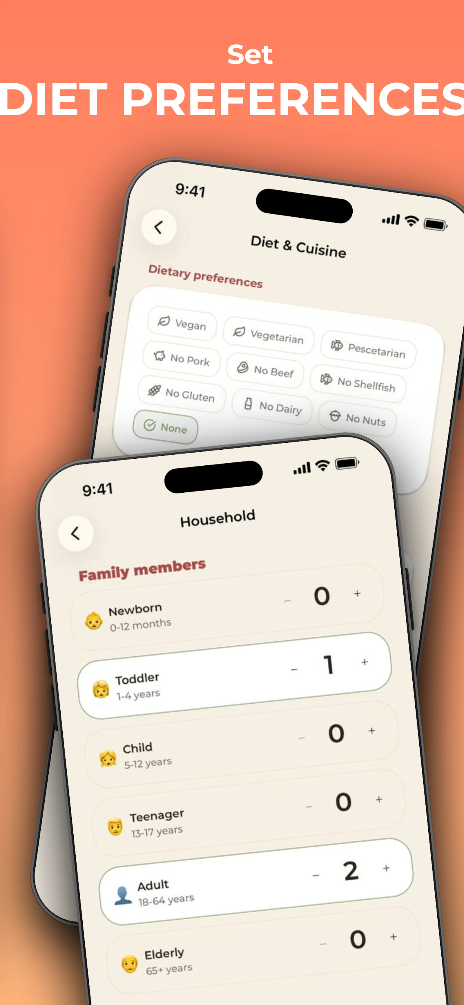 noBrainer: meal ideas and grocery list screenshot 7