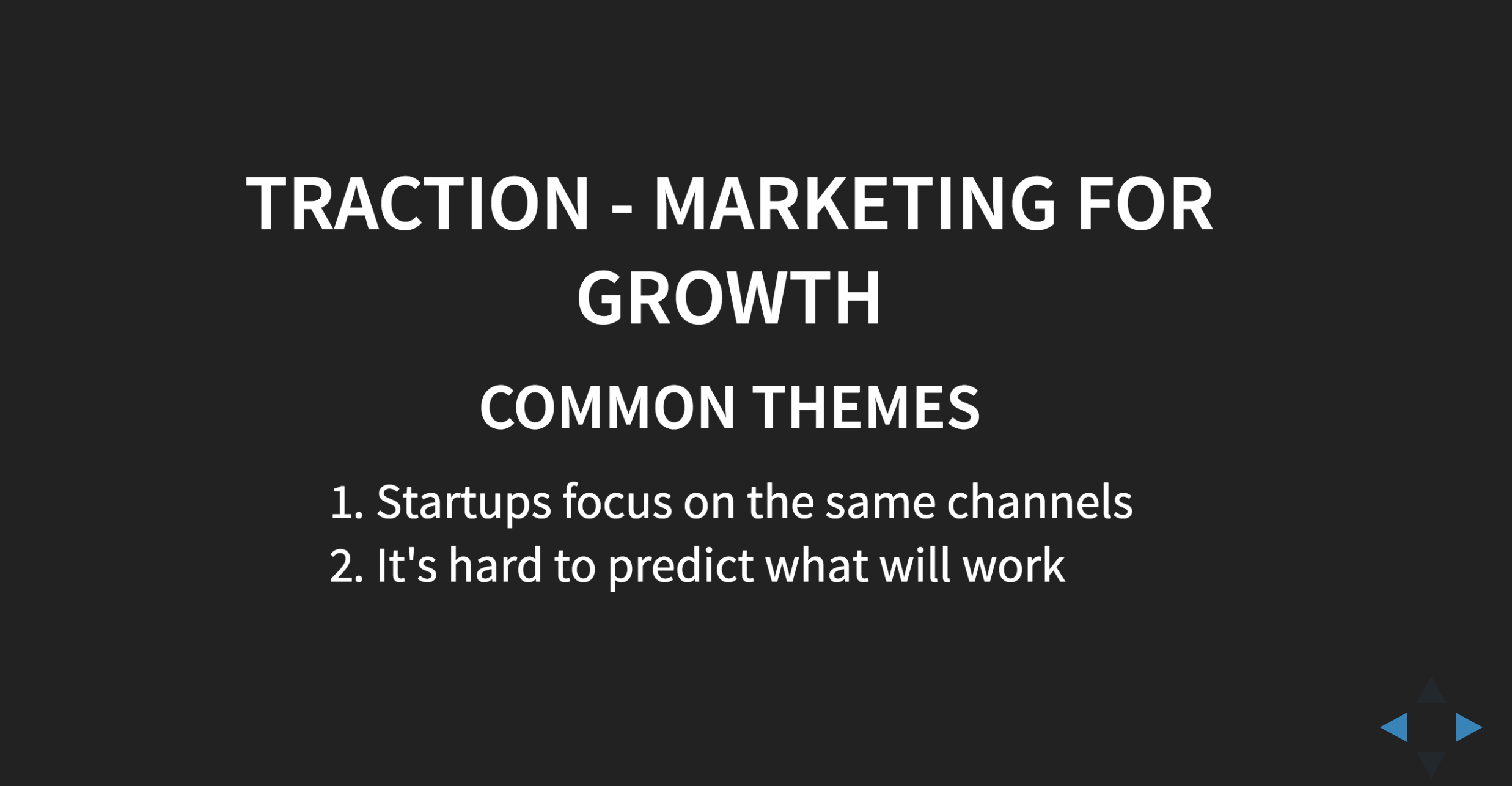 Traction: Summary Slides gallery image