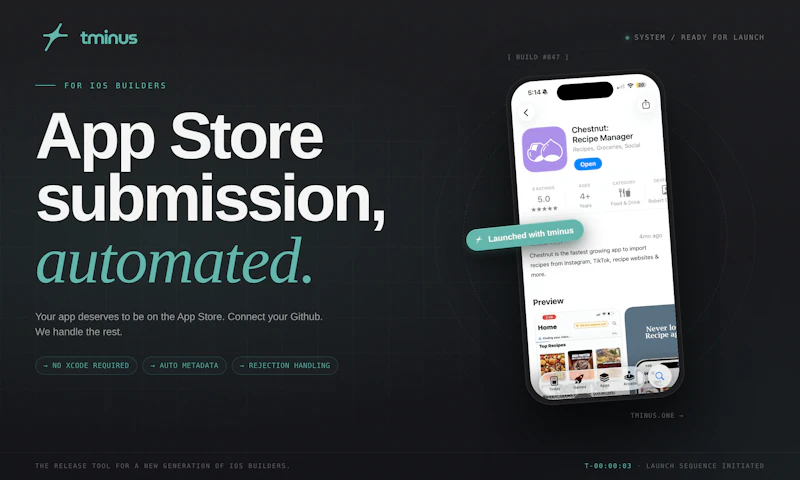 Tminus screenshot 2
