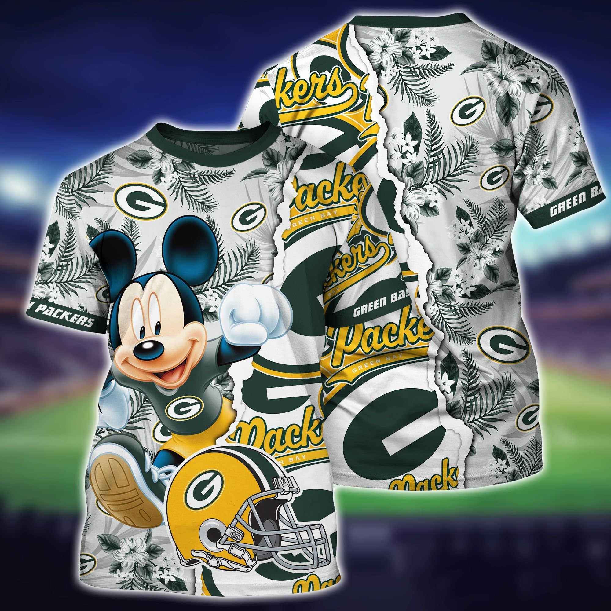 Packers Hawaiian shirt gallery image
