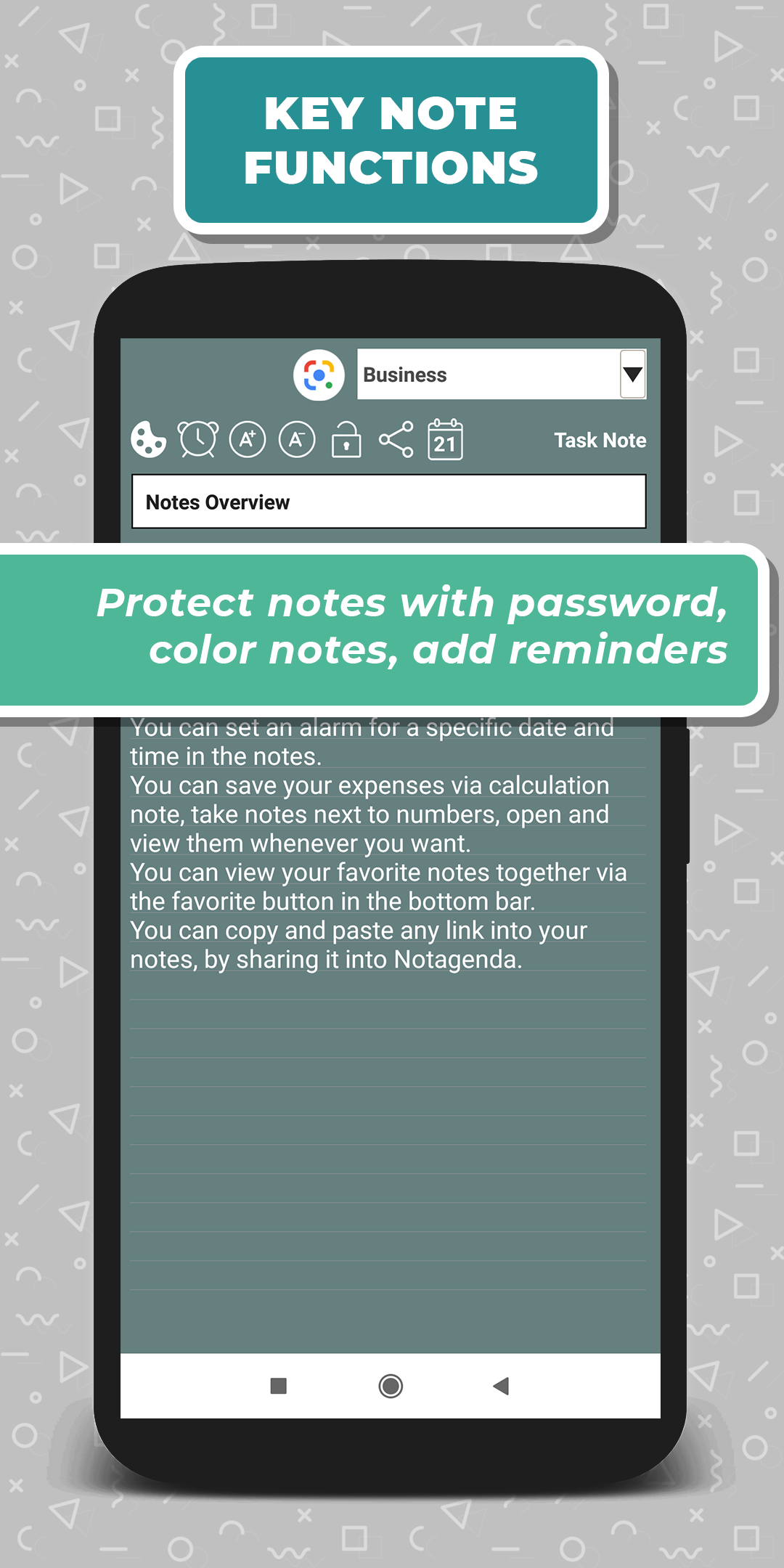 Notagenda gallery image