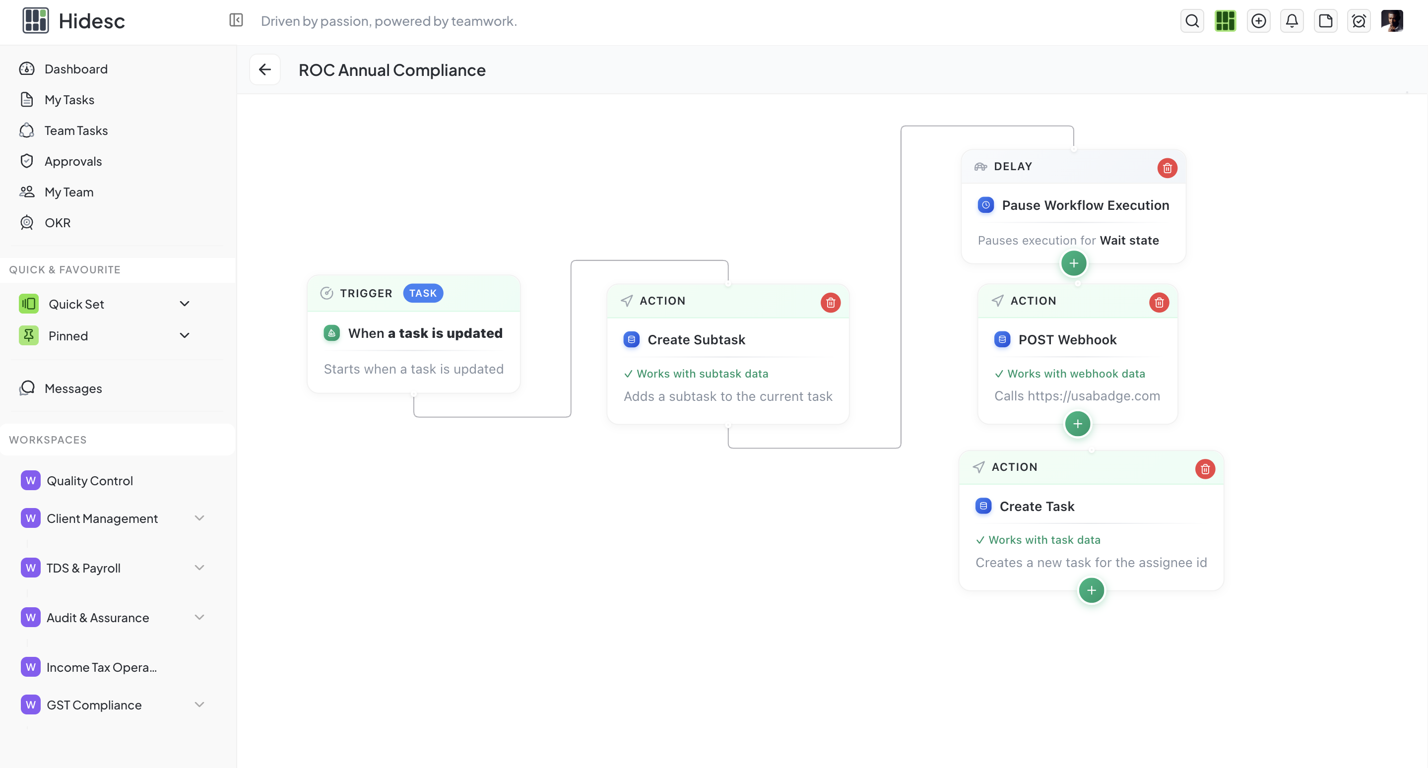 Hidesc - Screenshot 3 showing product features and functionality