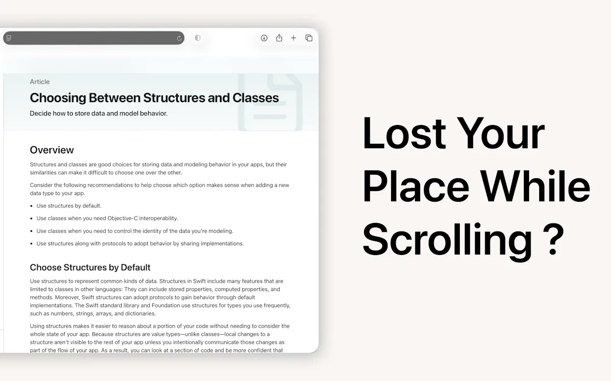 ScrollMark
