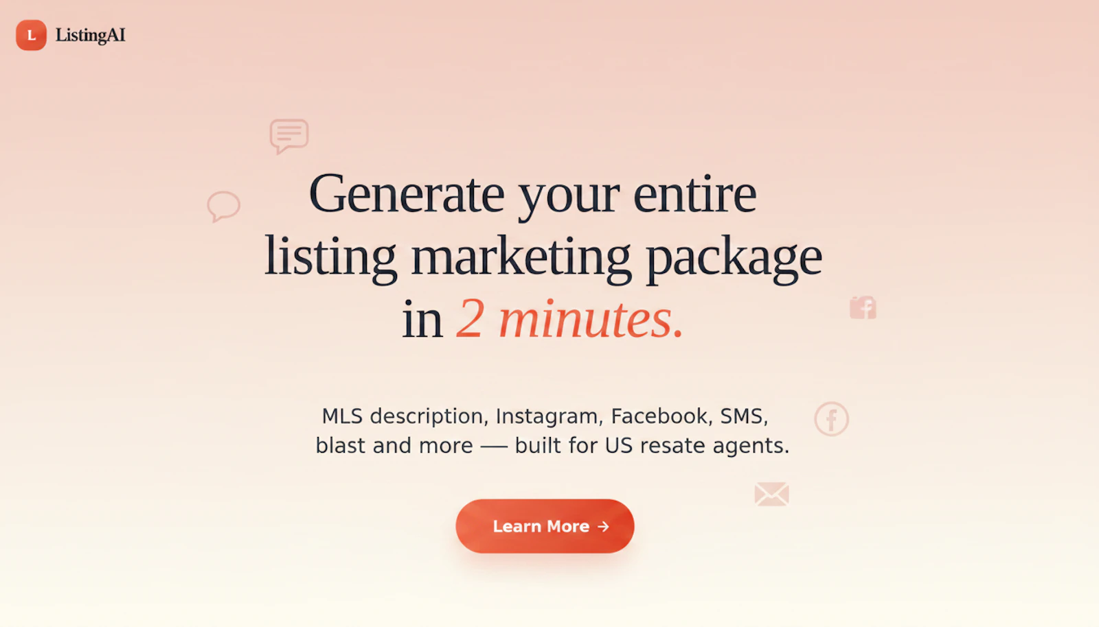 ListingAI screenshot 1
