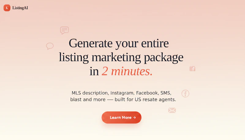 ListingAI screenshot 1