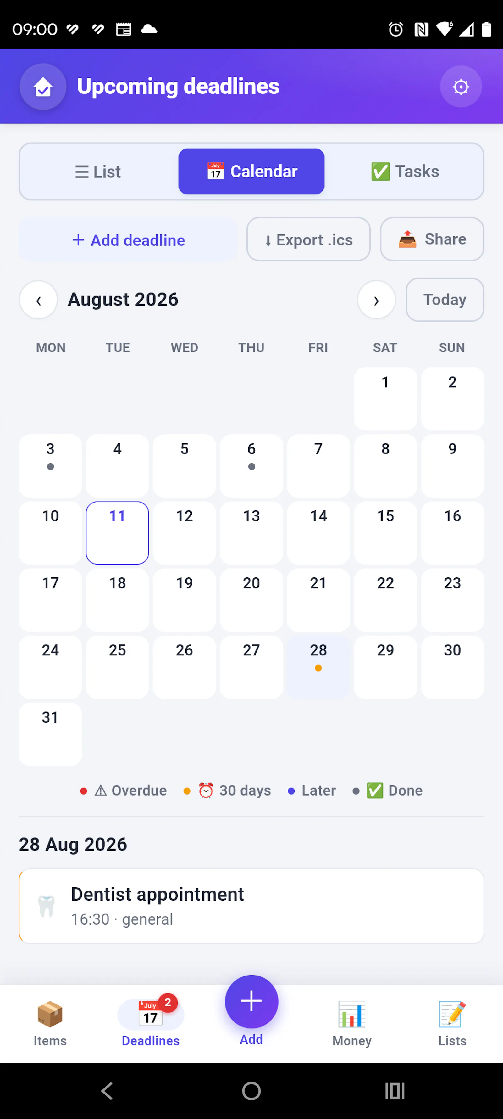 Domowik screenshot 3