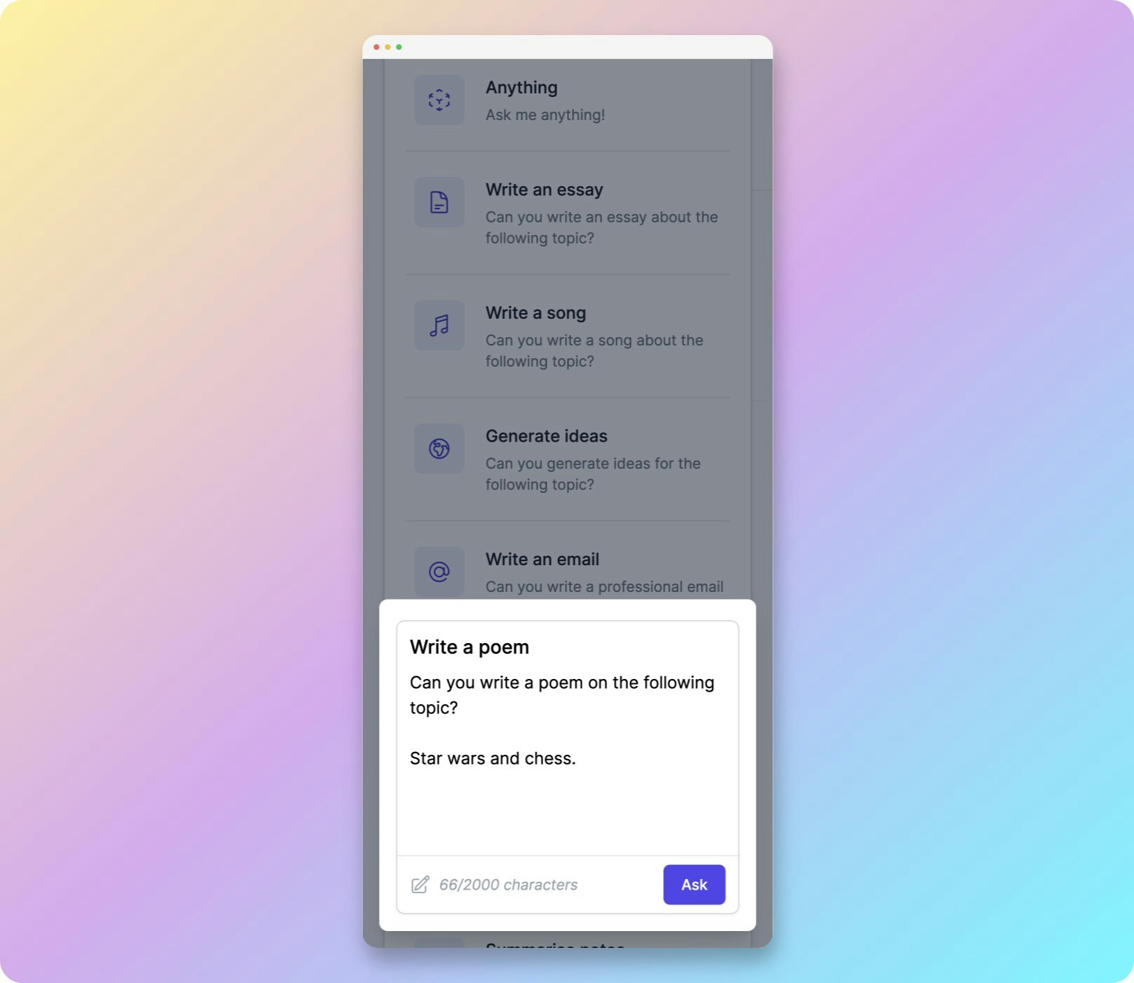 RubgyGPT.ai - Eenvoudige AI schrijfassistent media 2
