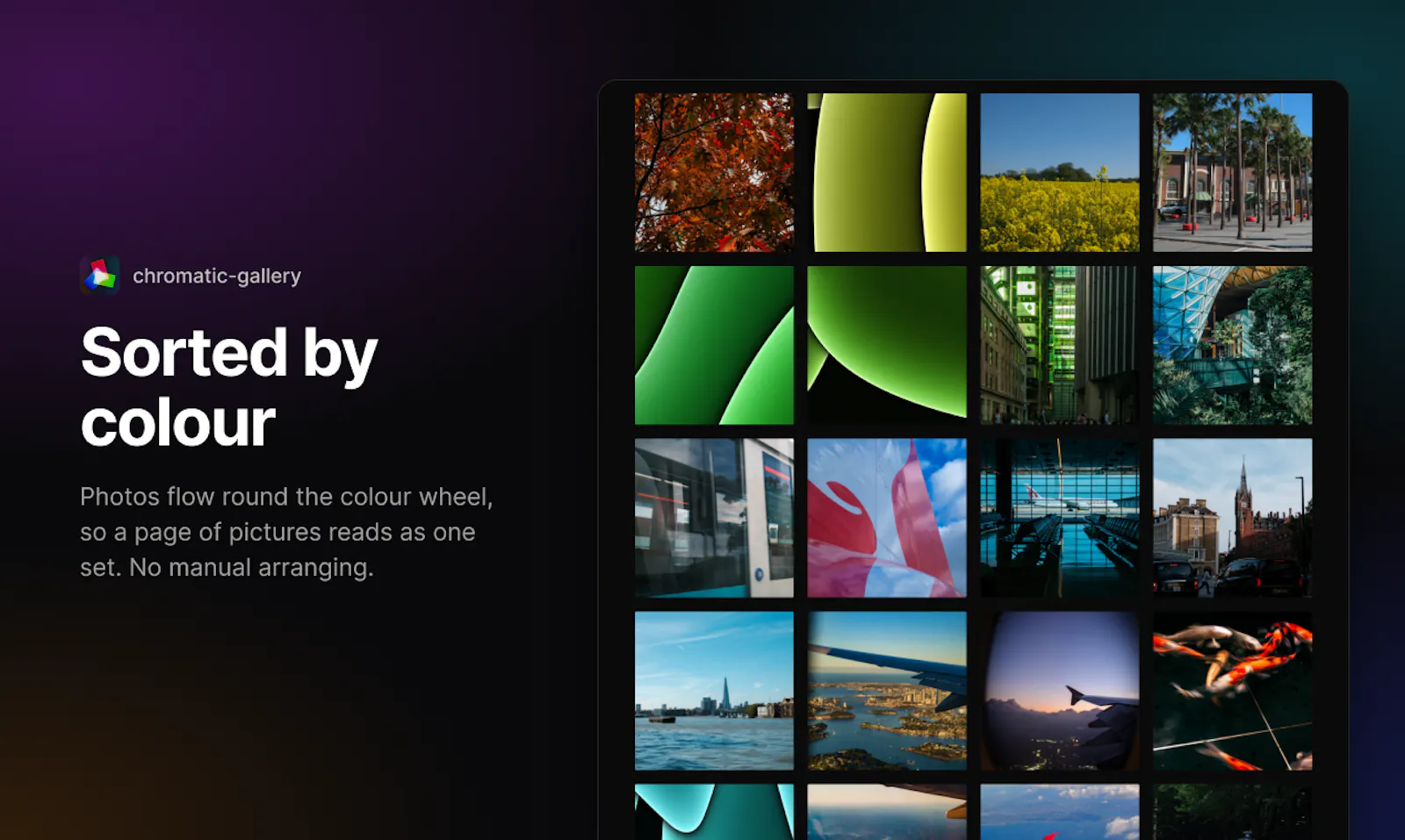 Chromatic Gallery screenshot 1