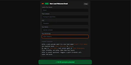 RE Prompt Hub gallery image