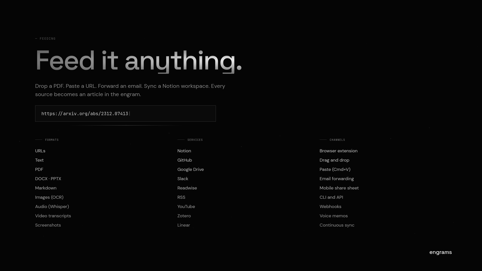 engrams gallery image