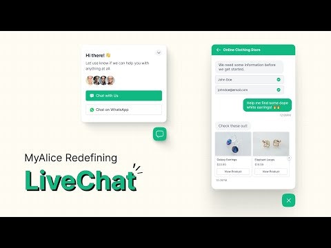 MyAlice Live Chat