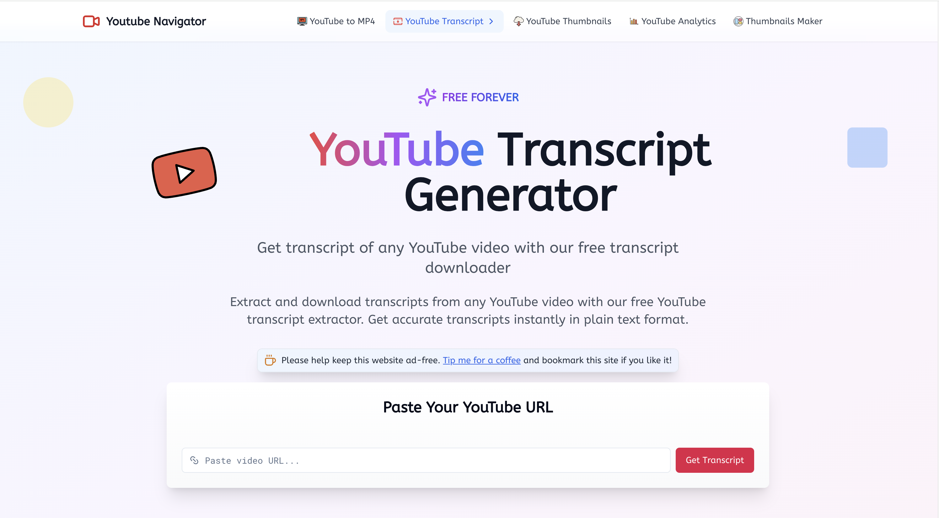 YouTube Navigator - Gratis browsertools om de productiviteit van de YouTube -maker te stimuleren media 2
