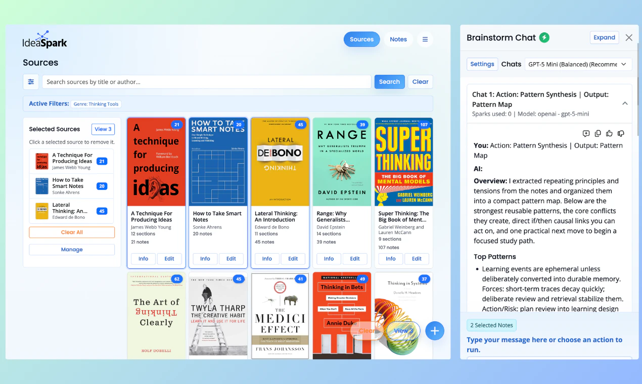 IdeaSpark 대표 미리보기