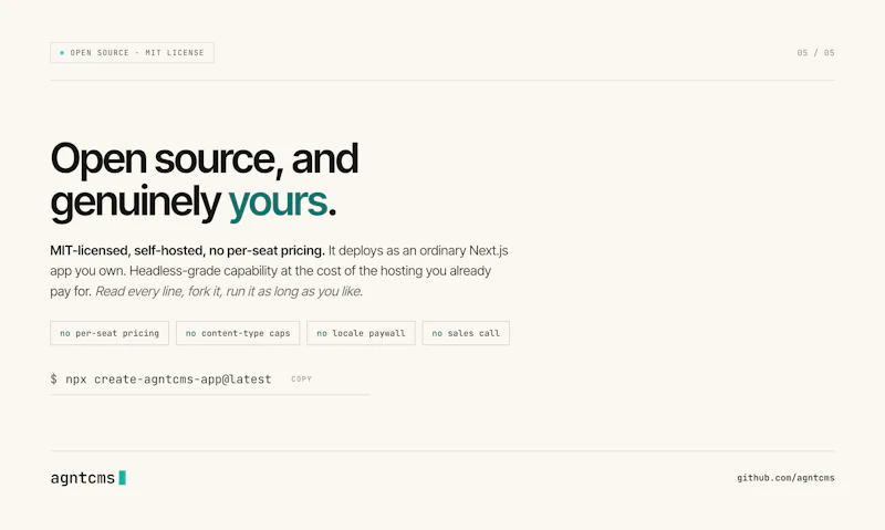 agntcms screenshot 5