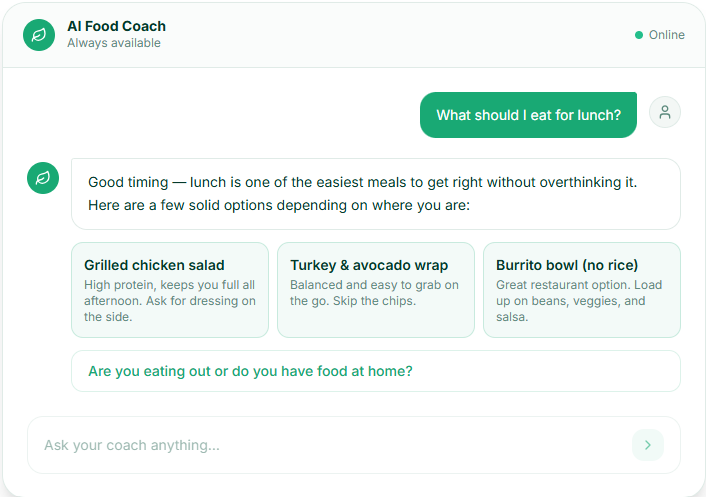 Today's Food Coach gallery image