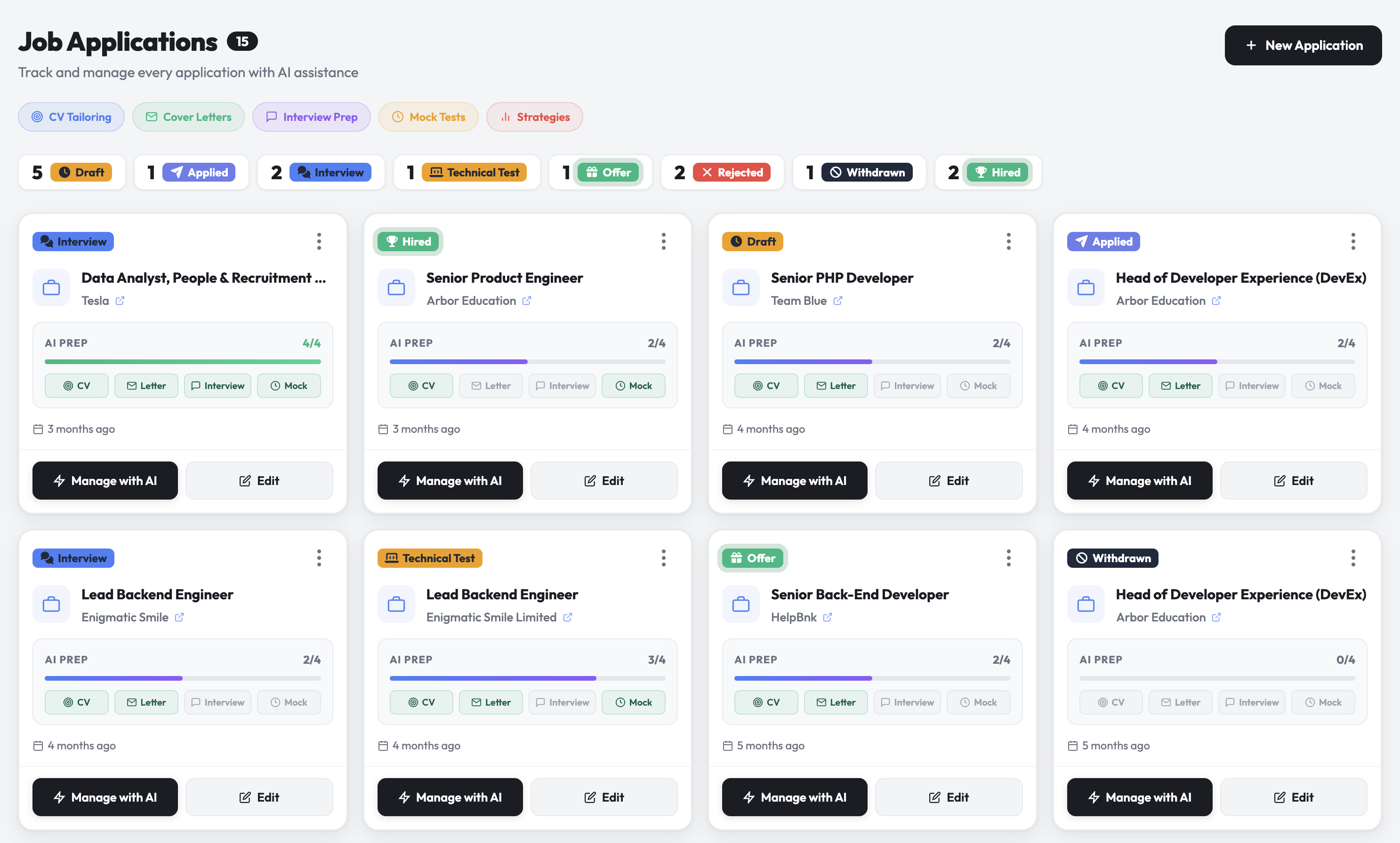 AIJobScout: Free CV Quality Checker gallery image