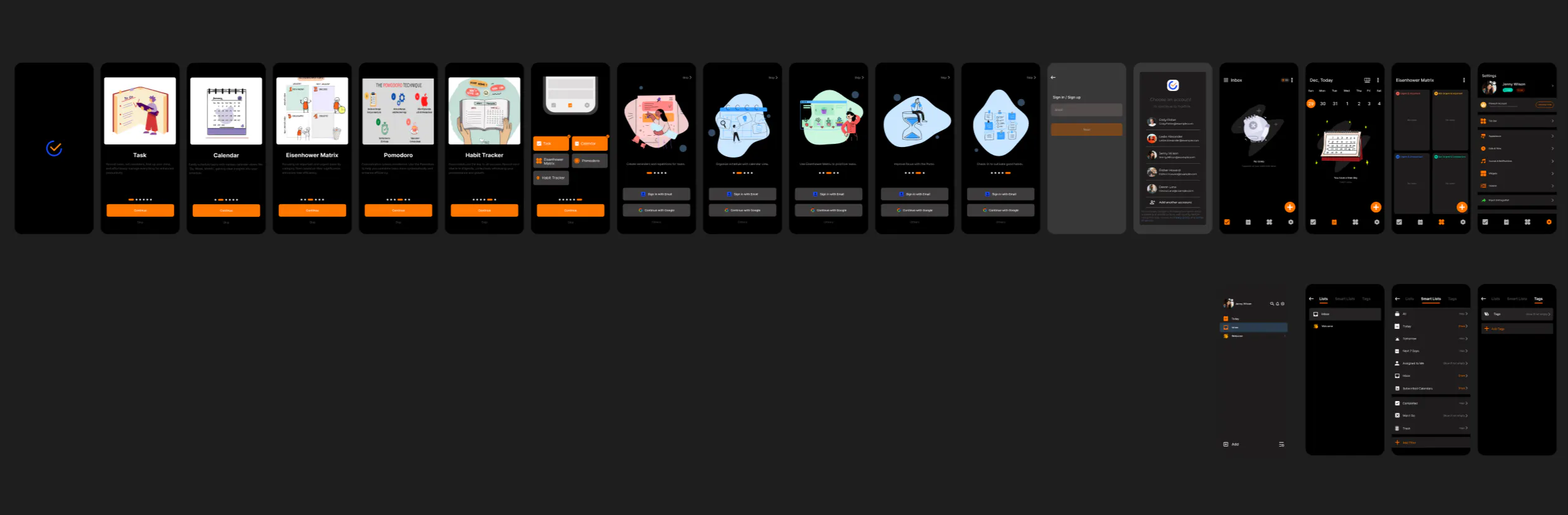 TickTick Redesign screenshot