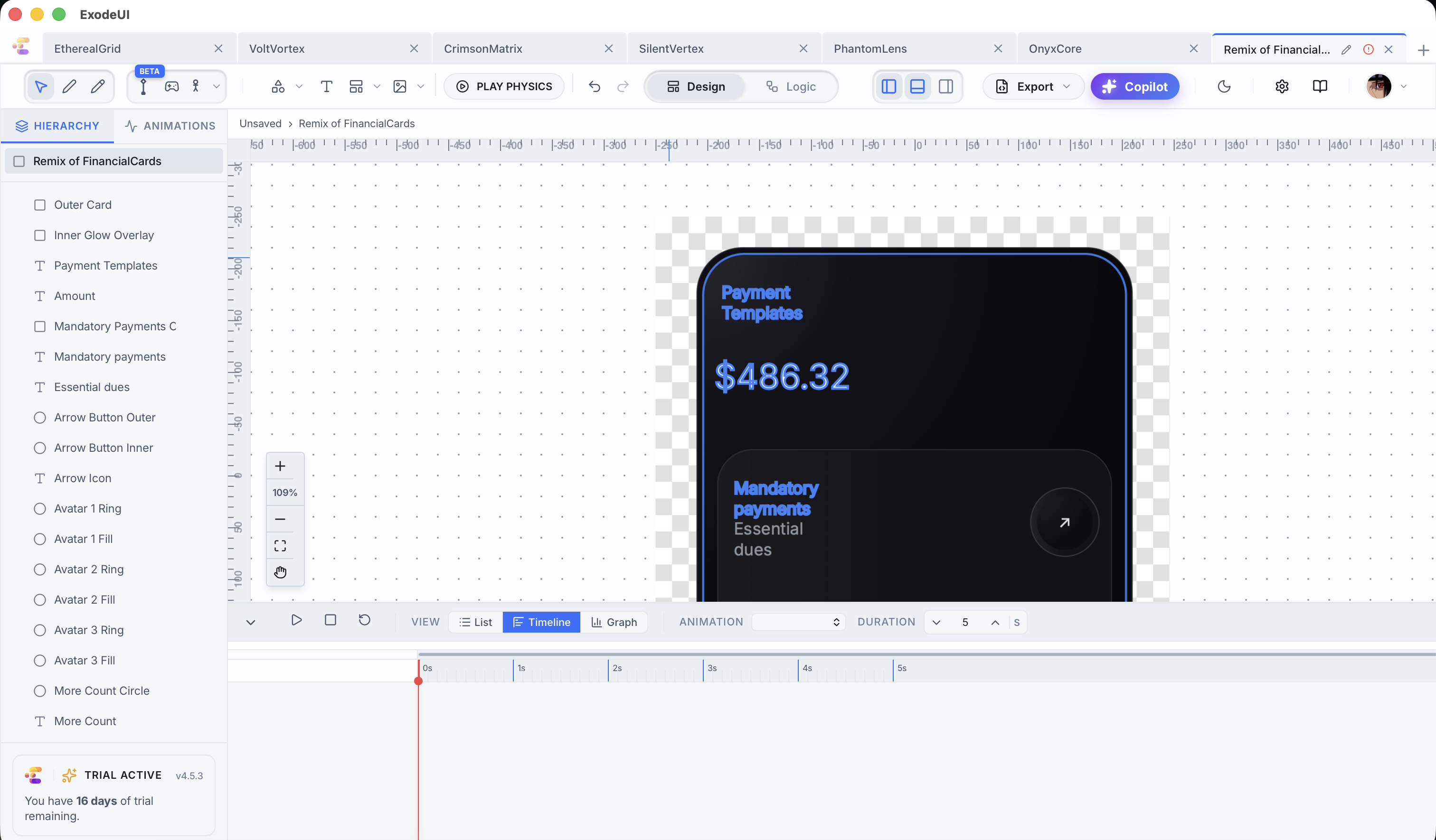 ExodeUI gallery image