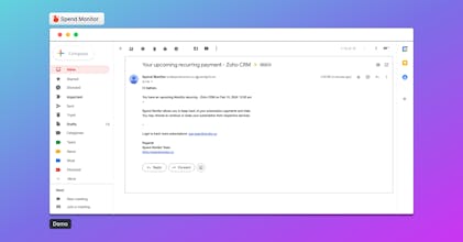 Spend Monitor gallery image