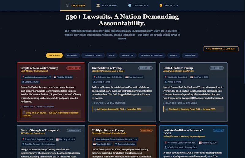America's 250th — Justice Cannot Wait screenshot 2