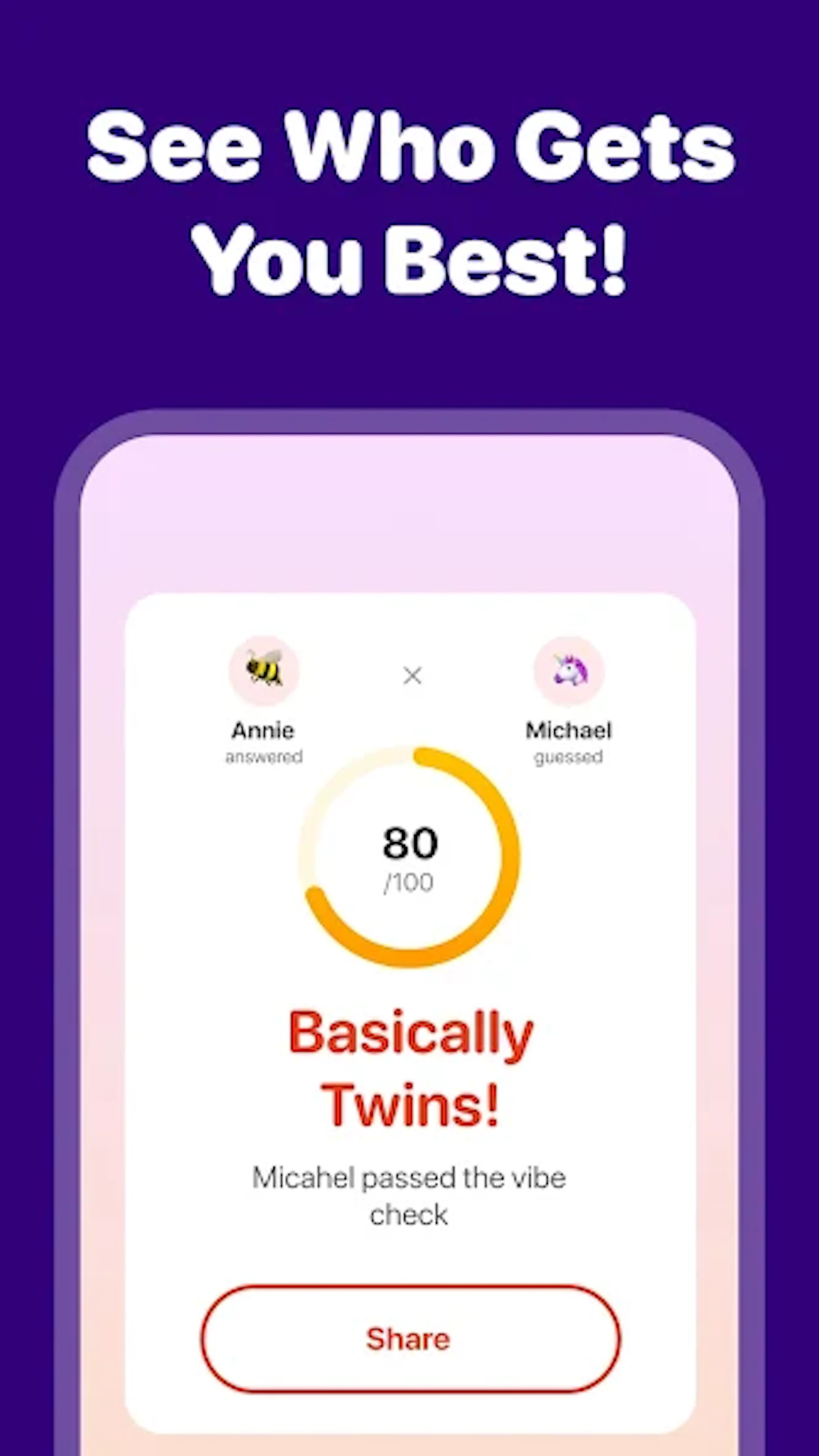 How Well Do You Know Me Game screenshot 2