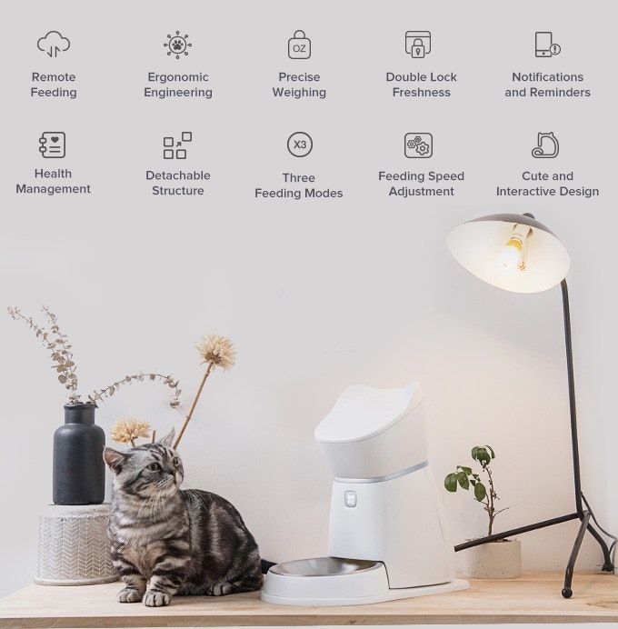 Q1 Smart Pet Feeder to Remotely Take Care of Your Pet gallery image