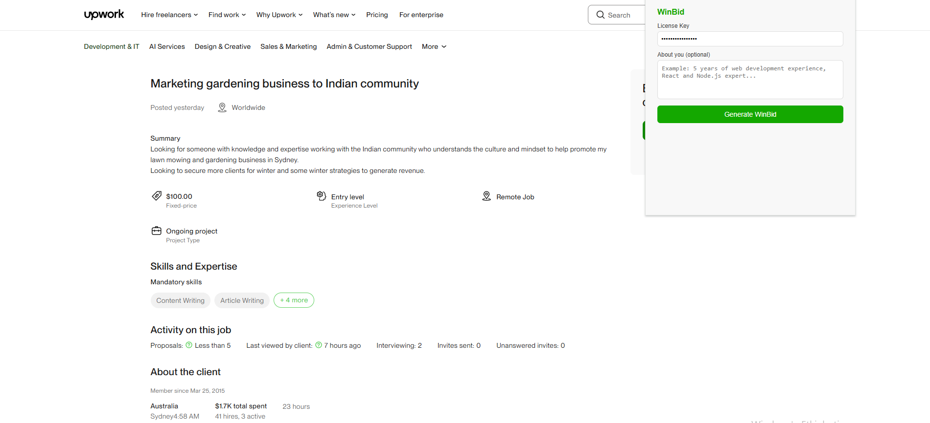 WinBid gallery image