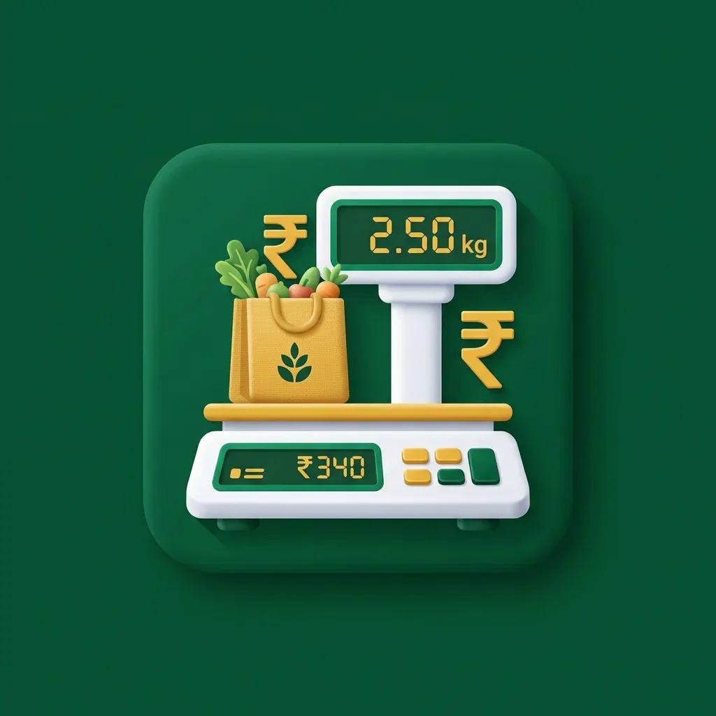 Kirana Calculator: Weight & Price gallery image
