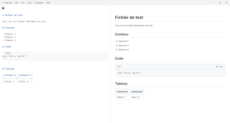 Markify screenshot 1