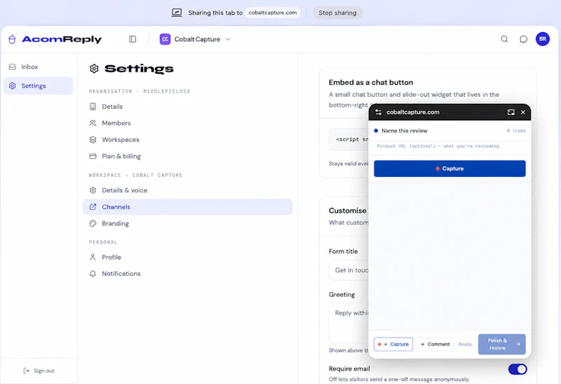 Cobalt Capture screenshot 2