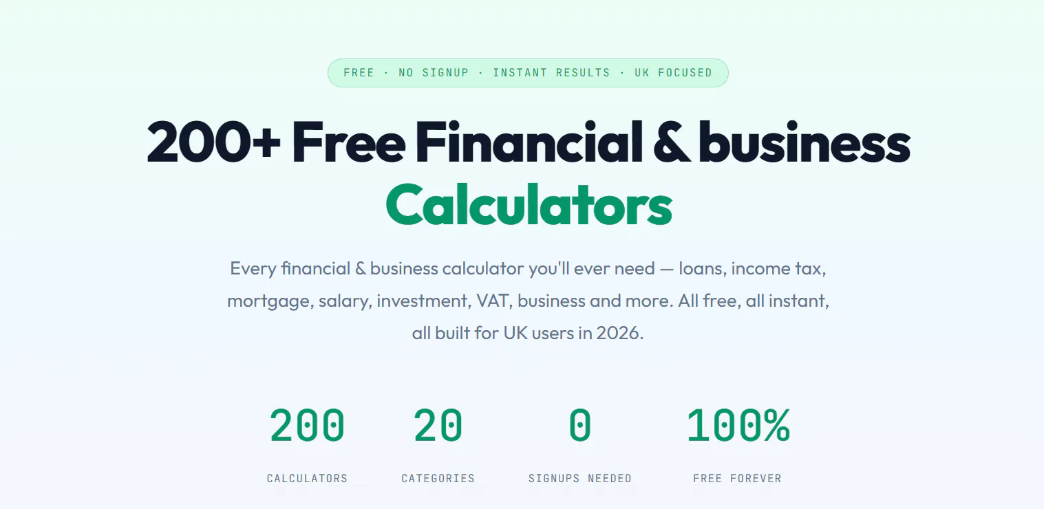 200Calculators.com gallery image