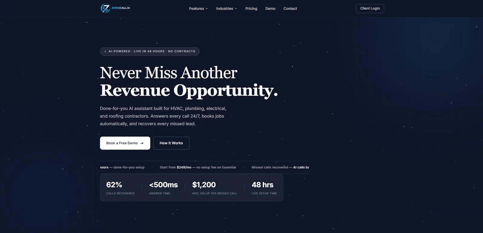 ZeroCallix screenshot 1