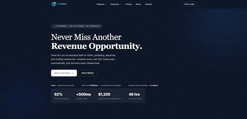 ZeroCallix screenshot 1