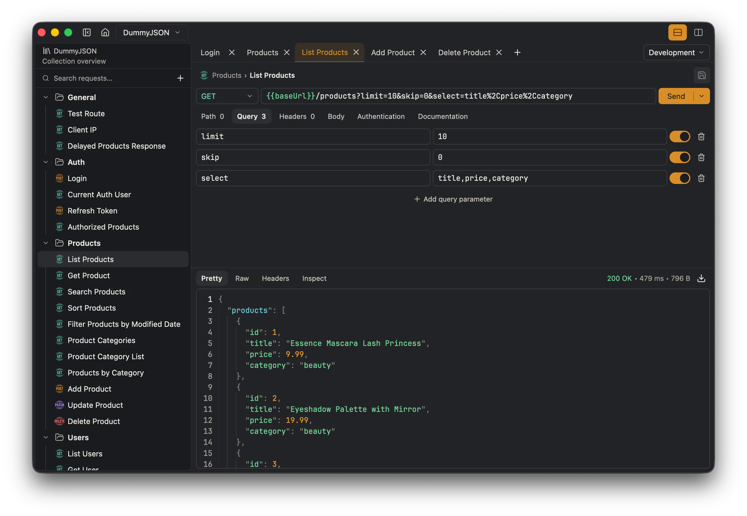 Probe screenshot 3