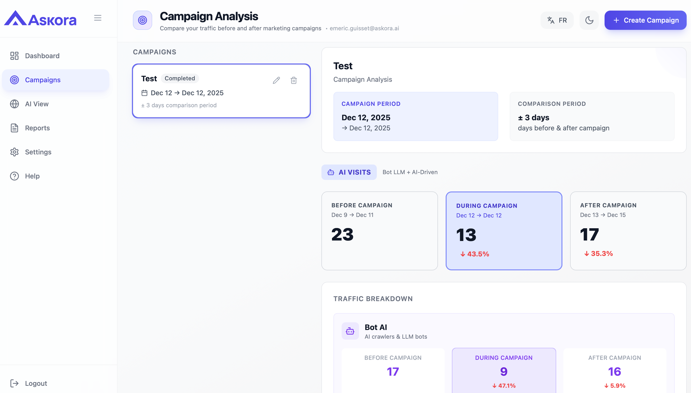 Askora - Screenshot 2 showing product features and functionality