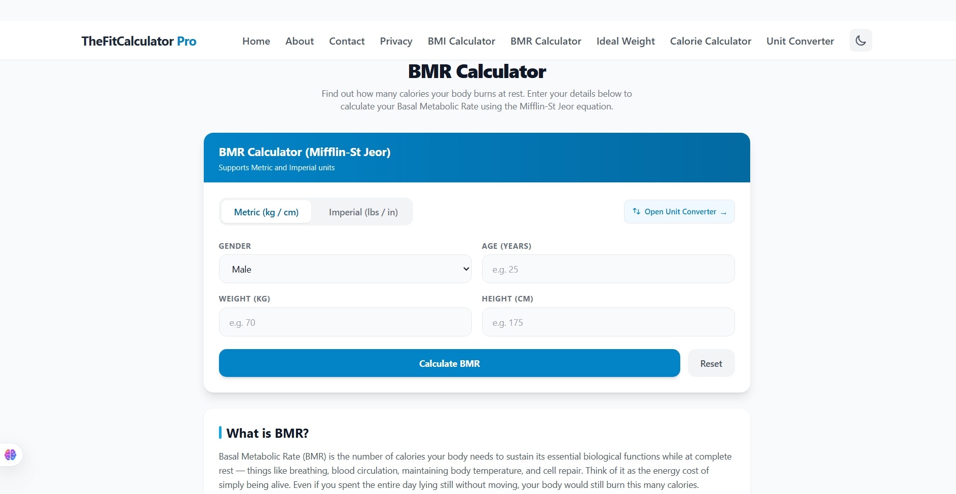 Free Health Calculator gallery image
