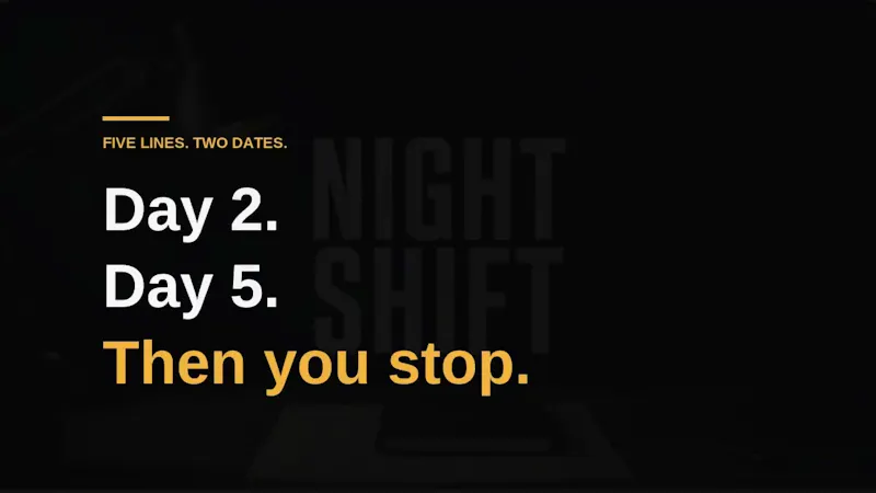 Nightshift screenshot 1 (video preview)