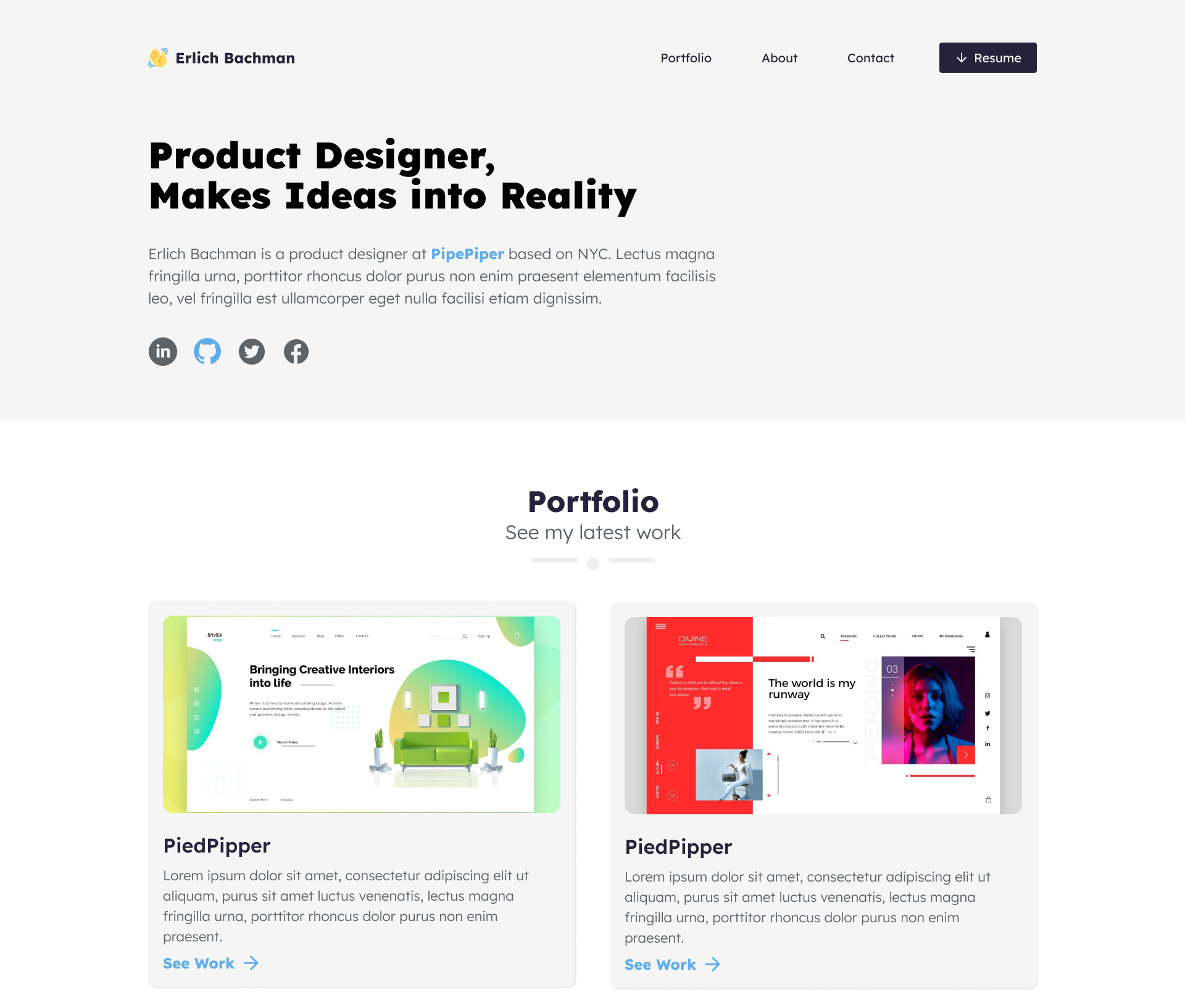 devfolio gallery image