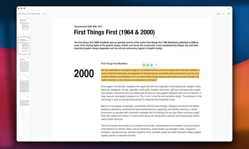 Bookmarker screenshot 5