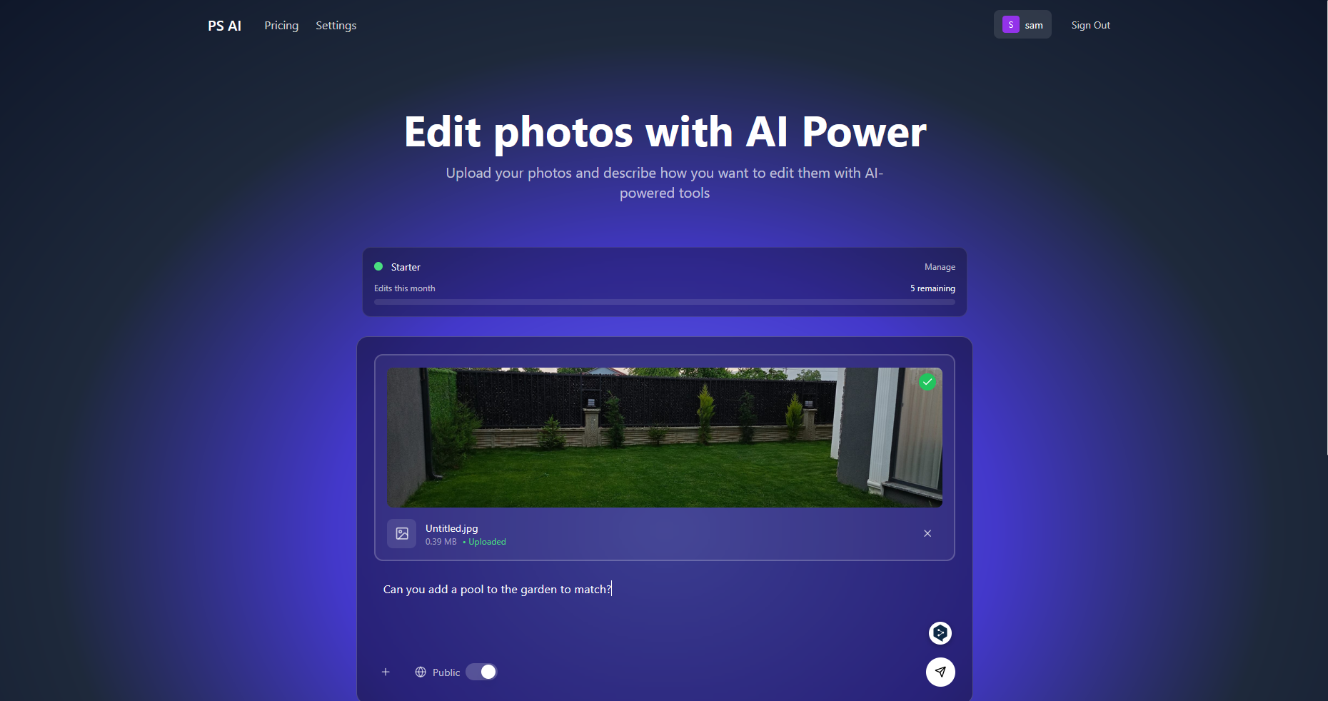 وسائط PS AI - جعل التحرير الصور الذي يعمل بذات منظمة العفو الدولية بلا عناء 1