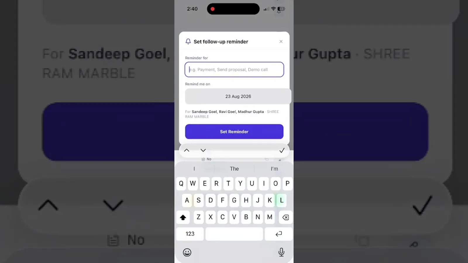 CardSnap screenshot 1 (video preview)