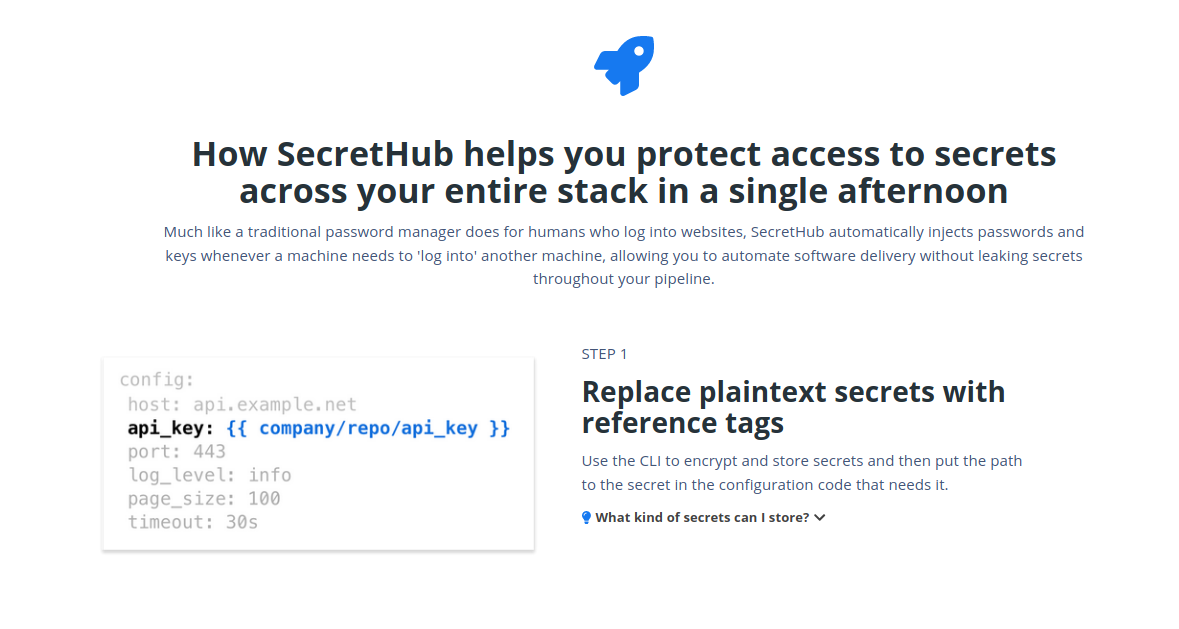 SecretHub gallery image