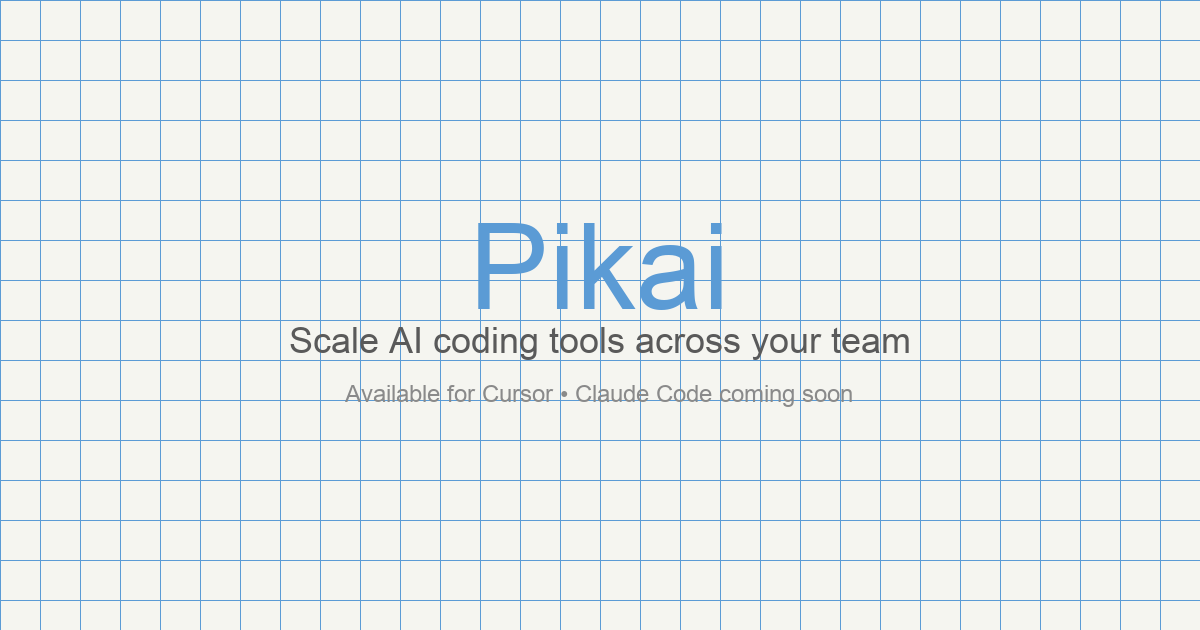 Pikai AI - Open Beta - Main product screenshot demonstrating key features and user interface