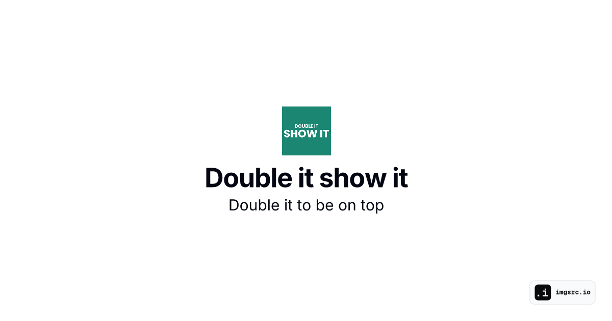 Média Double-le montrez-le - Mur de publicité exponentielle 1