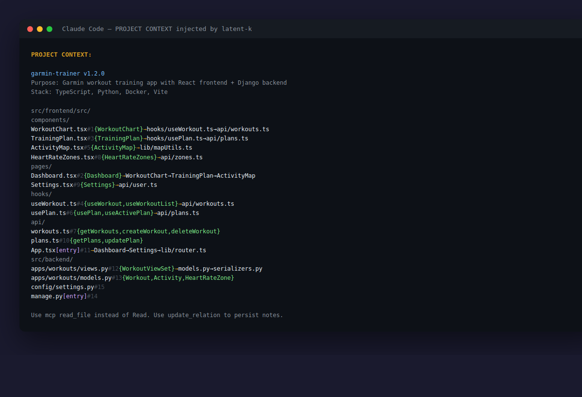 latent-k - Screenshot 3 showing product features and functionality
