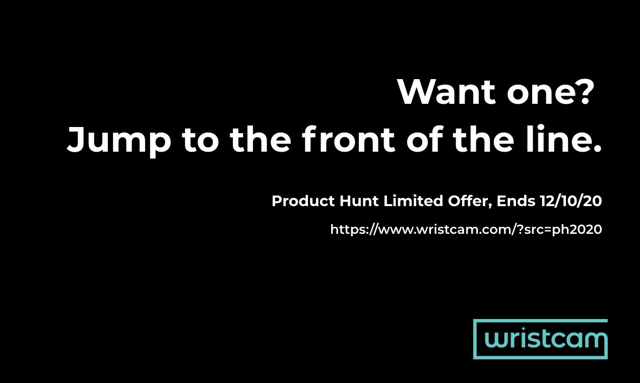 Wristcam - Made for WATCH gallery image