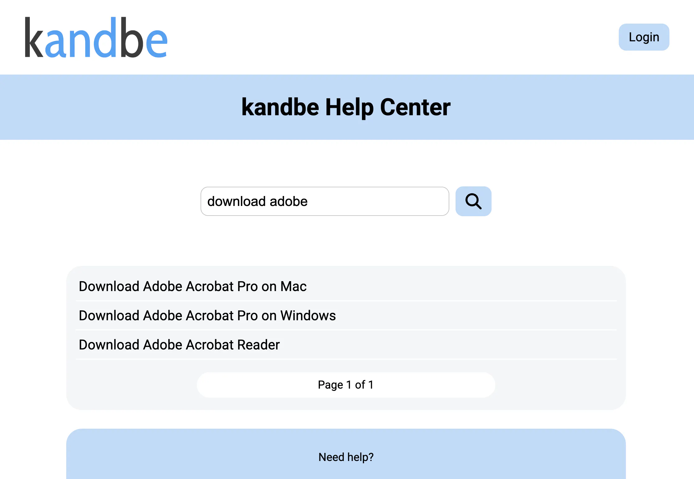 Kandbe gallery image